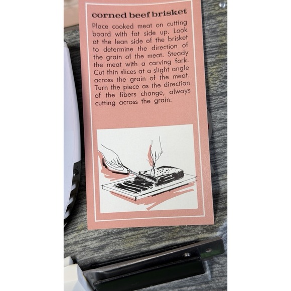 Vintage Hamilton Beach Electric Knife w/ Case Tested Working - Picture 12 of 14